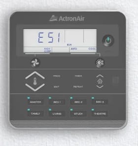 ActronAir LR7 ducted air conditioner E51 error code
