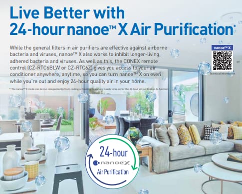 Panasonic ducted air conditioner purification Cardiff NSW